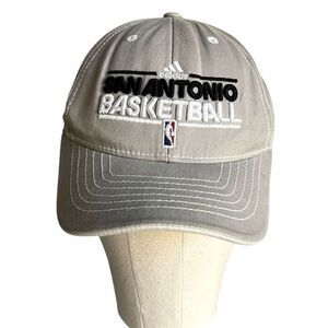 Toddler Unisex Adidas NBA San Antonio Spurs Basketball Adjustable Youth Hat